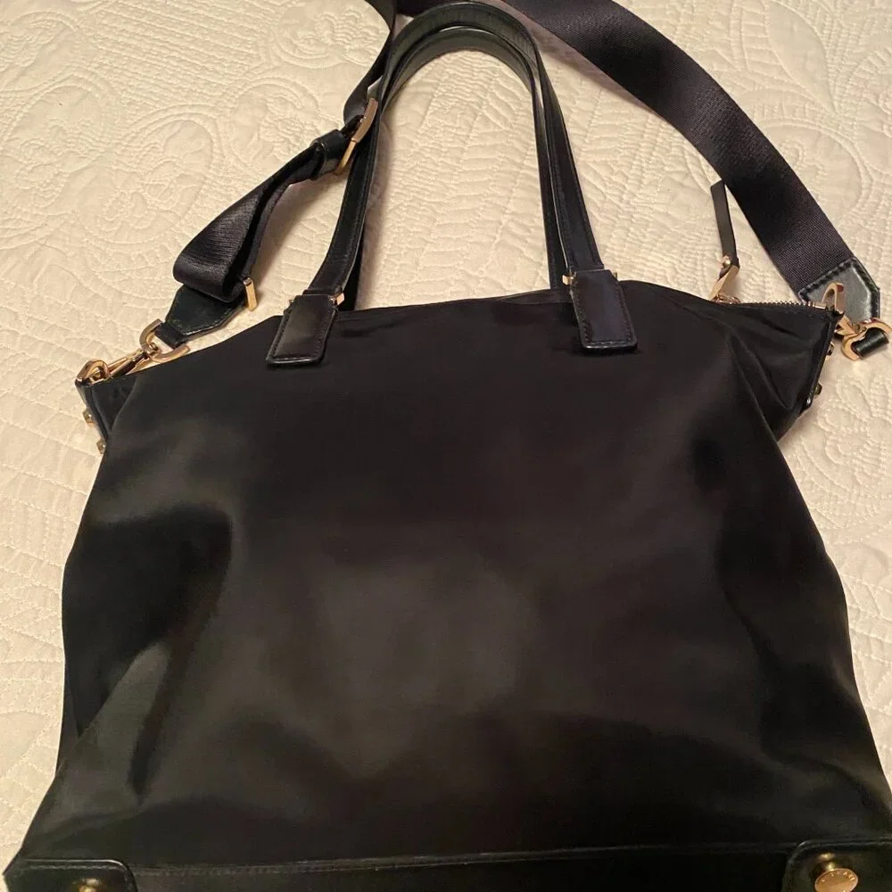 MK nylon convertible crossbody leather pocket - Picture 2 of 10